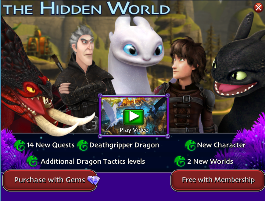 is dreamworks school of dragons a free game