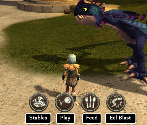 SoD Dragon menu