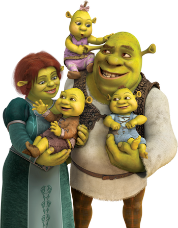 Shrek Family | Dreamworks Animation Wiki | FANDOM Powered By Wikia