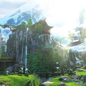 Panda Village Kung Fu Panda 3 Dreamworks Animation Wiki Fandom