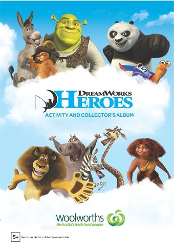 Dreamworks Heroes Activity And Collector S Album Dreamworks