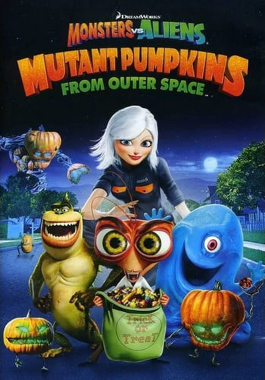 Monsters vs. Aliens Mutant Pumpkins from Outer Space DVD cover