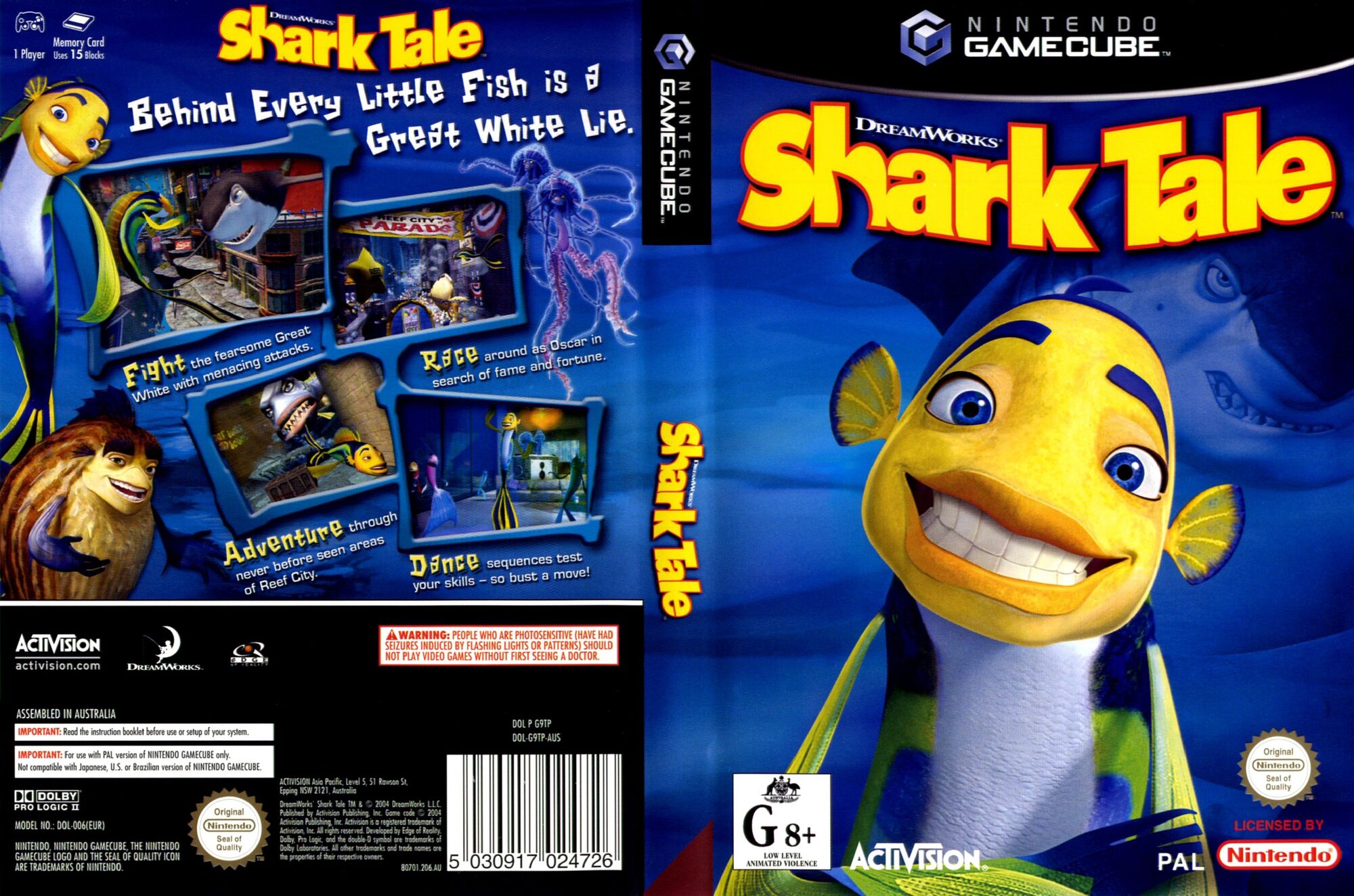 shark-tale-video-game-dreamworks-animation-wiki-fandom-powered-by-wikia