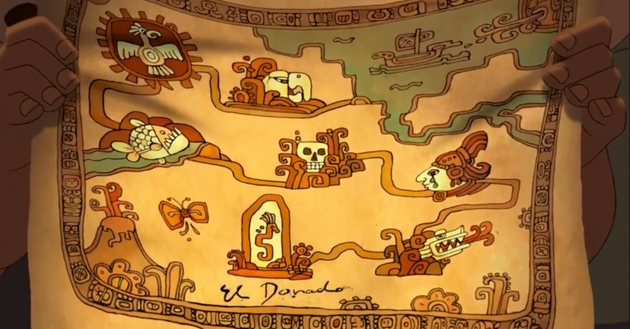 Map to El Dorado | Dreamworks Animation Wiki | Fandom