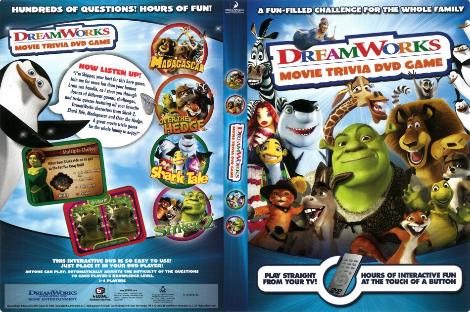 Dreamworks Animation Games