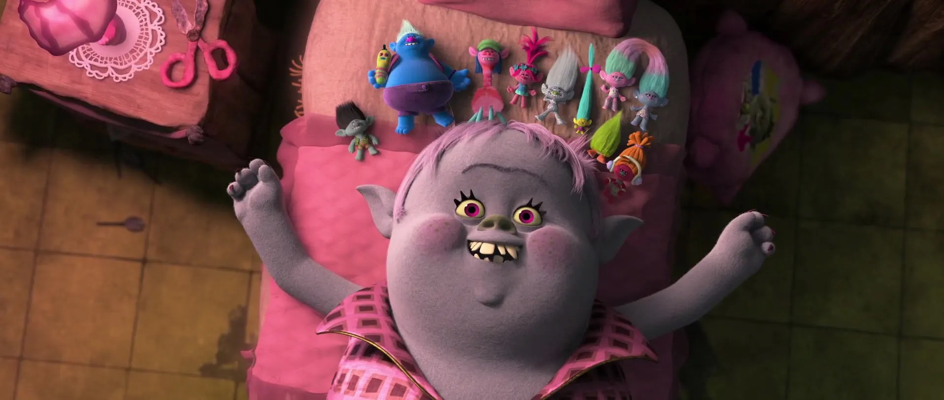 Image - Bridget with the trolls.jpg | Dreamworks Animation Wiki