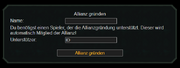 Allianzgründung