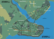 Istanbul map