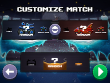 Classic 2P customize menu
