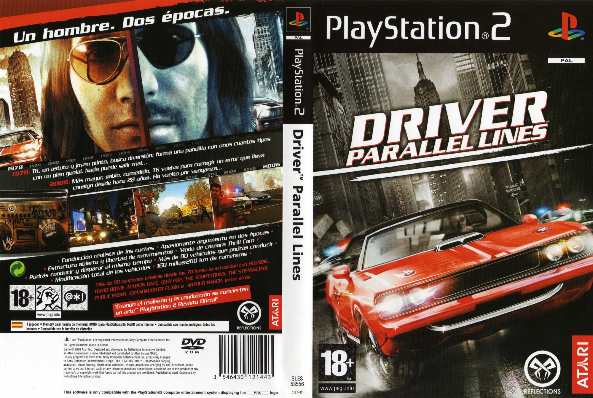Imagen - Driver - Parallel Lines-DVD-PS2.jpg | Driver enciclopedia ...