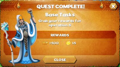 Base task reward