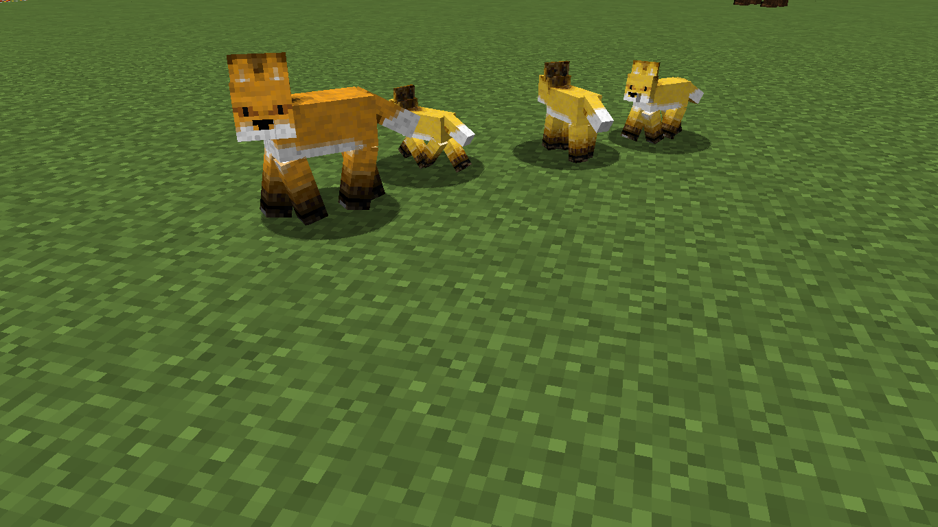 Image - Fox with cubs.png  Mo' Creatures Wiki  FANDOM 