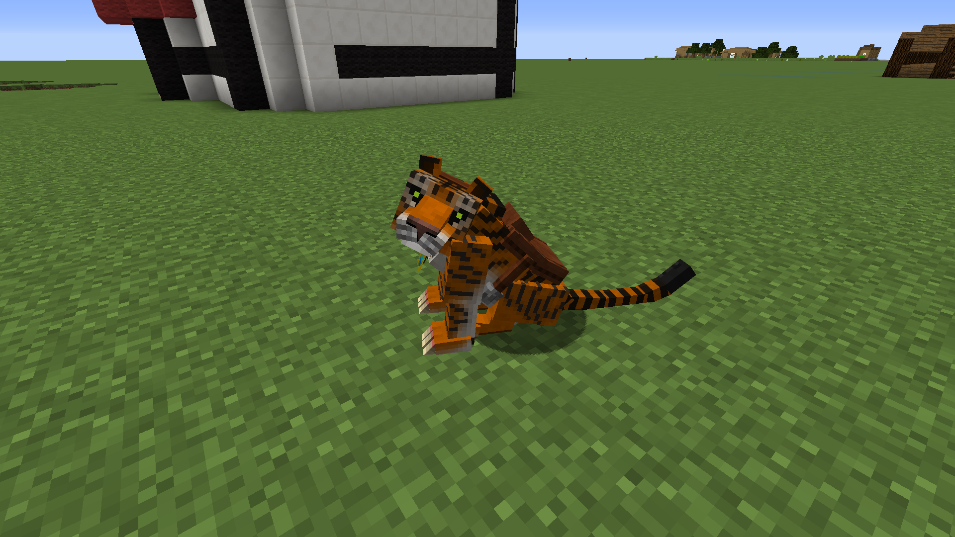 Мод mo creatures тигр