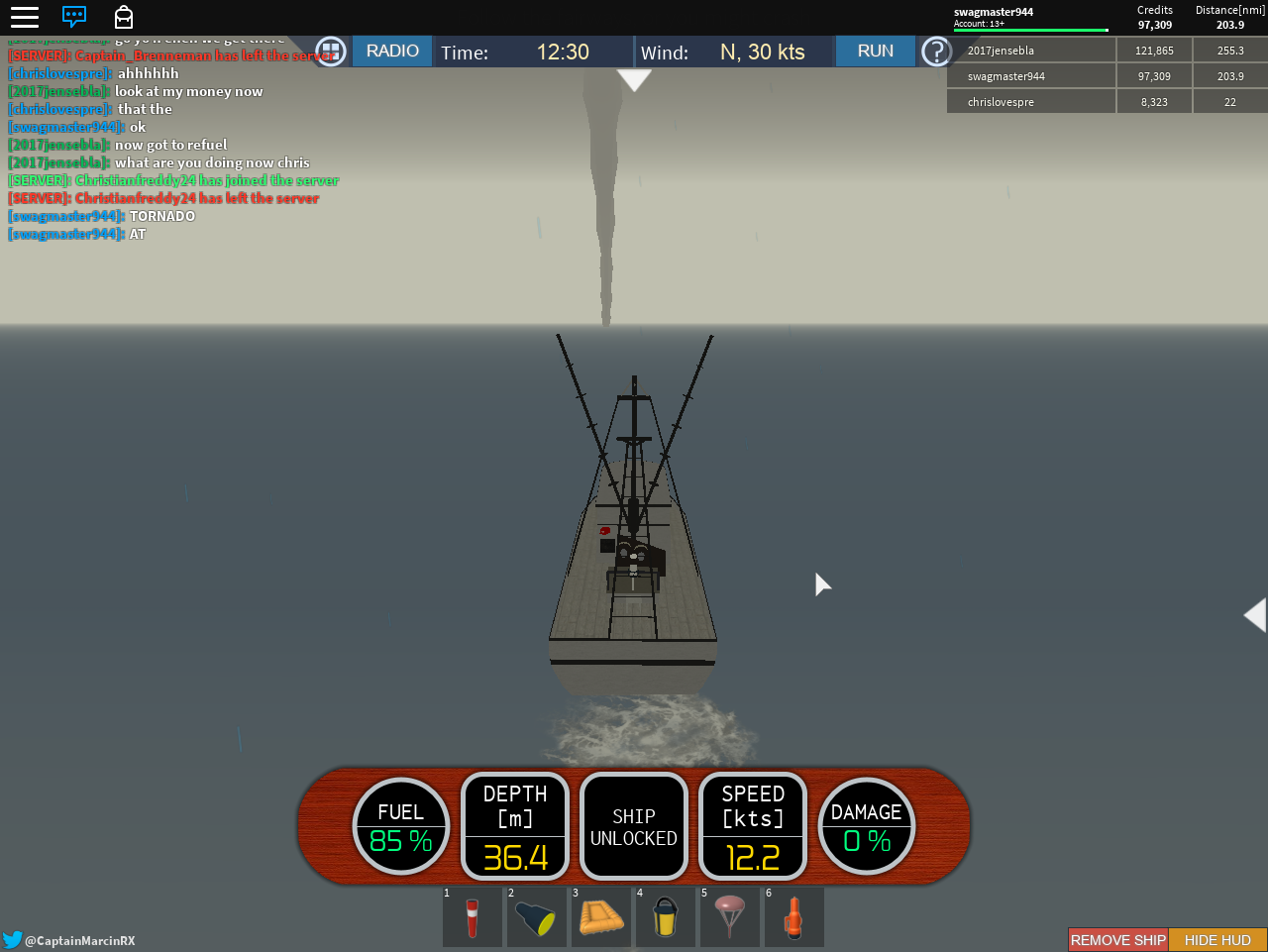 dynamic ship simulator