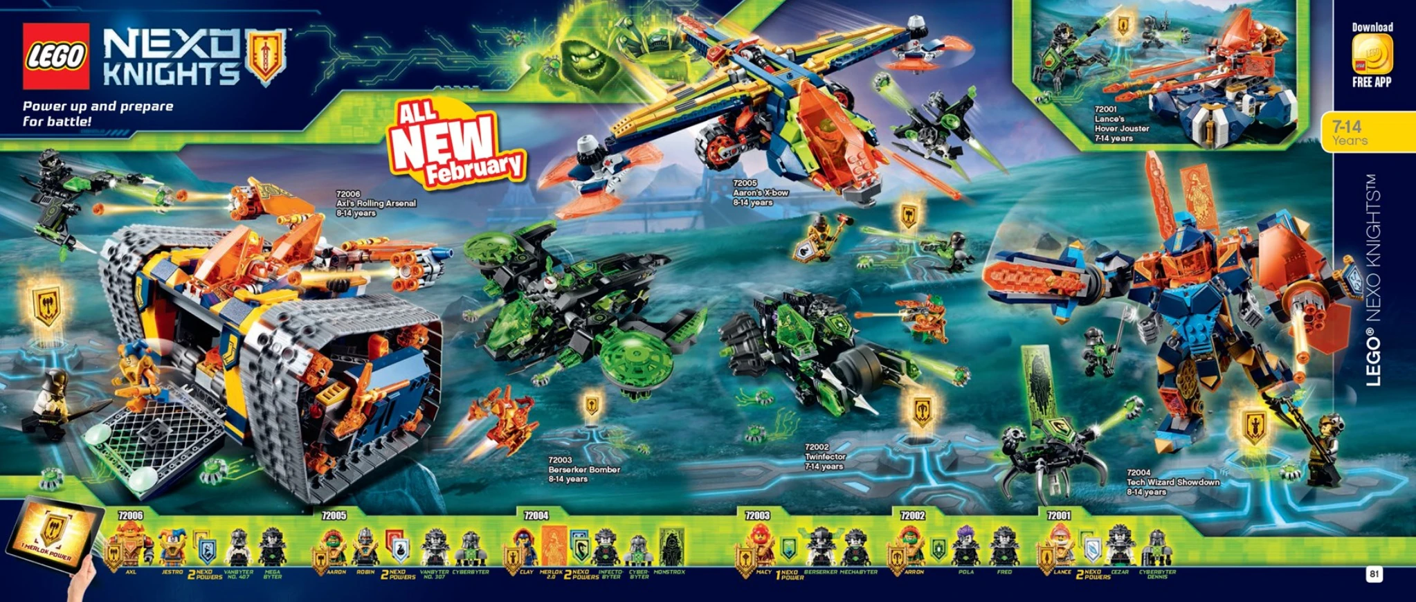 lego nexo knights 2018
