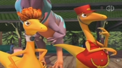 dinosaur train rocket train surprise party