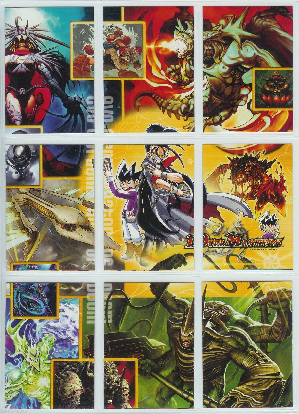 Hypersquid Walter Duel Masters DM02 Rare card TCG CCG
