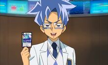 Benchan with Tech's card