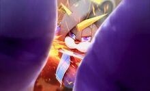 Katsuemon blocking Demon Hand