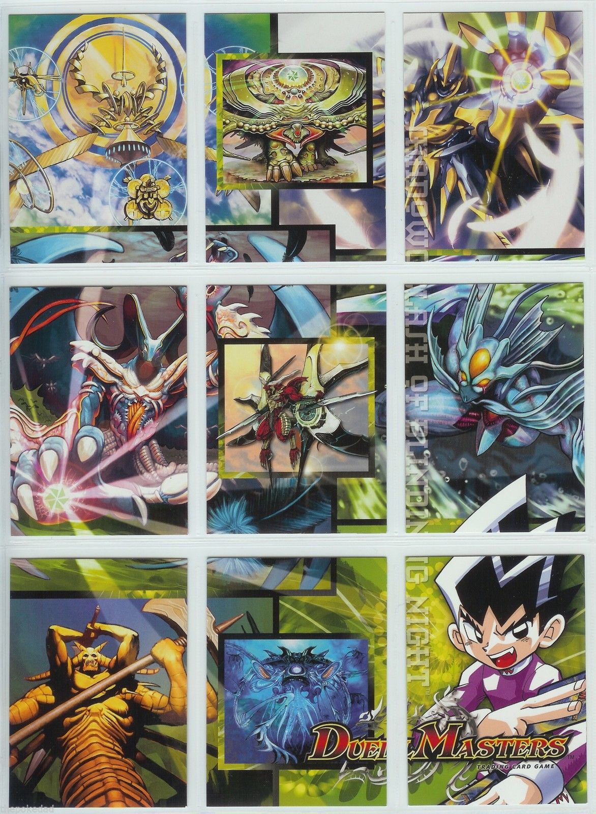 Duel Master TGC Aqua Jolter DM04 Shadowclash of Blinding Night