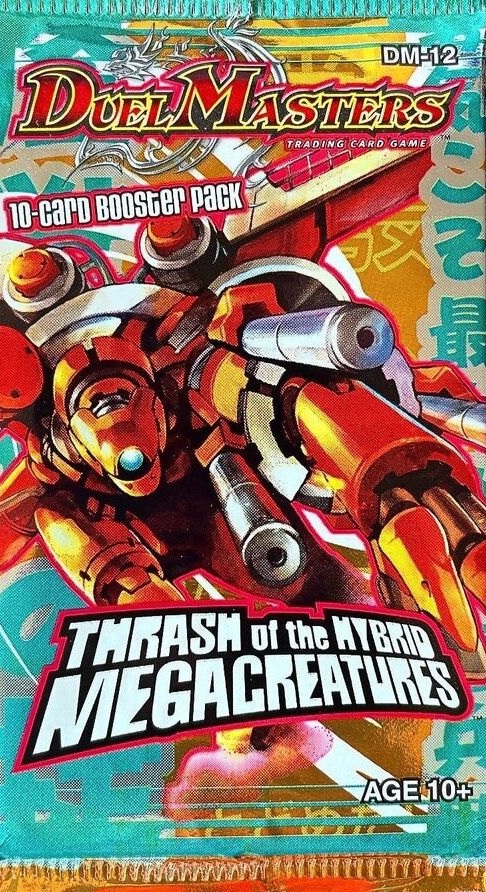 Duel Master TGC Punch Trooper Bronks DM-12 Thrash of the Hybrid Megacreature