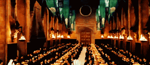 hogwarts house battle