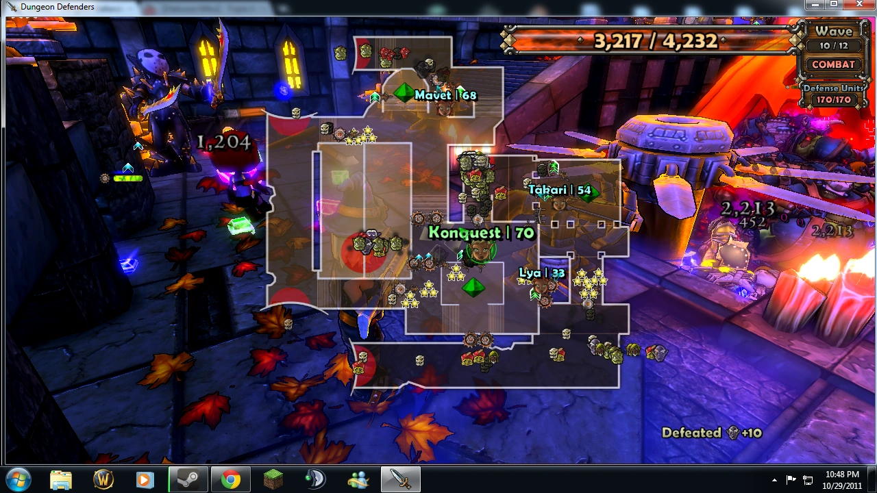 dungeon defenders halloween spooktacular