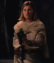 Sabiha with gun 2003