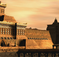 Temple of Alia wall 2003