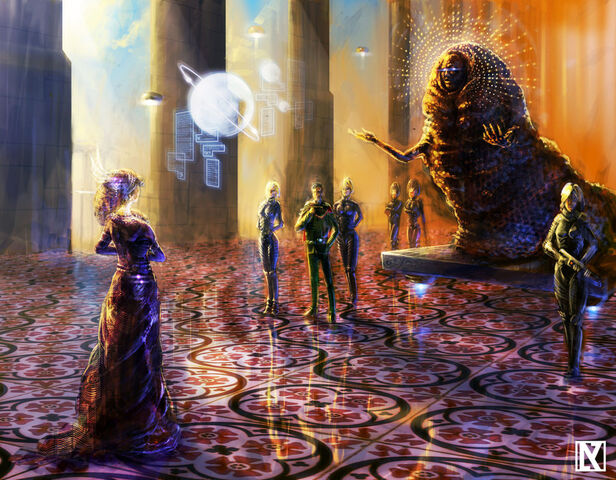 Archivo:Meeting the Emperor by Klausmasterflex.jpg