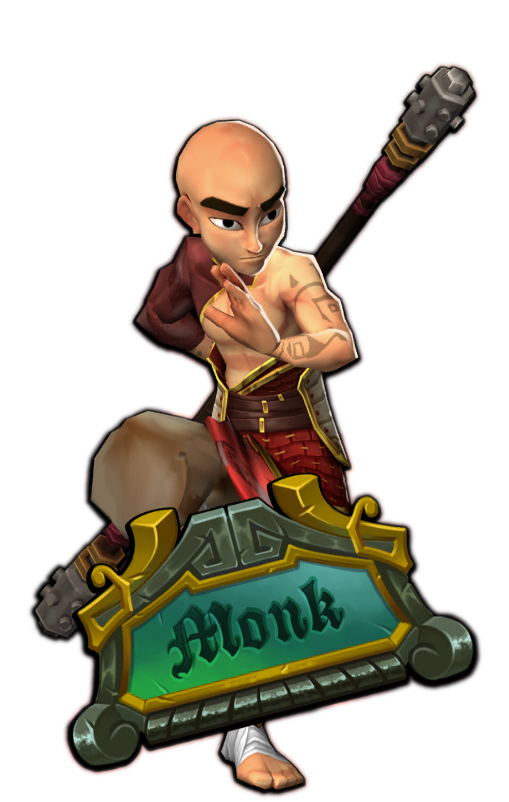 Image - Monk render.png | Dungeon Defenders II Wiki | FANDOM powered by
