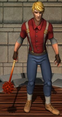Fiery Mace