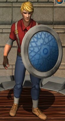 Aquatic Round Shield