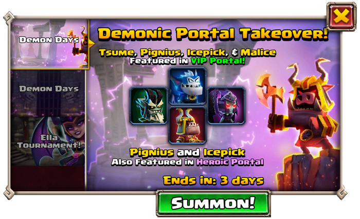 Demonic Portal Takeover