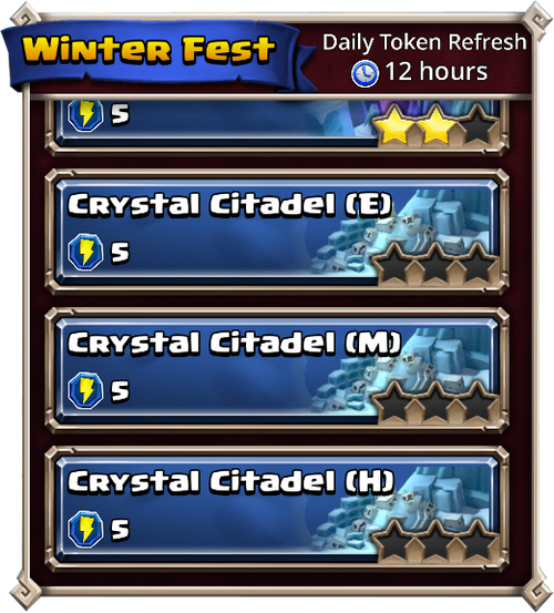 Crystal citadel dungeons