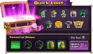 Julius Escapes quick loot