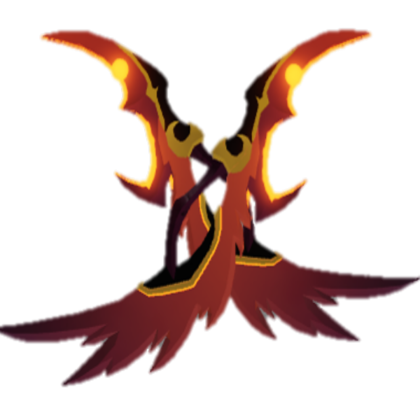 Dual Phoenix Daggers Dungeonquestroblox Wiki Fandom - enchanted demonic greataxe dungeonquestroblox wiki
