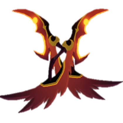 Dual Phoenix Daggers Dungeonquestroblox Wiki Fandom - roblox dungeon quest wiki underworld