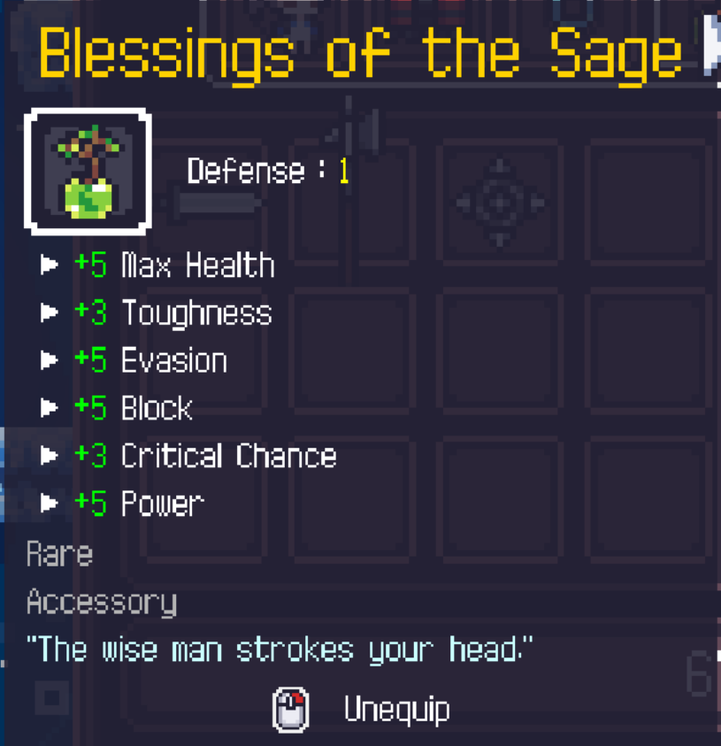 dungreed blessing