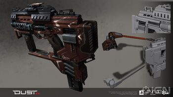 SMG Concept Art