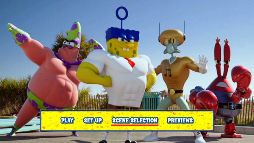 Image - The SpongeBob Movie - Sponge Out of Water DVD menu ...