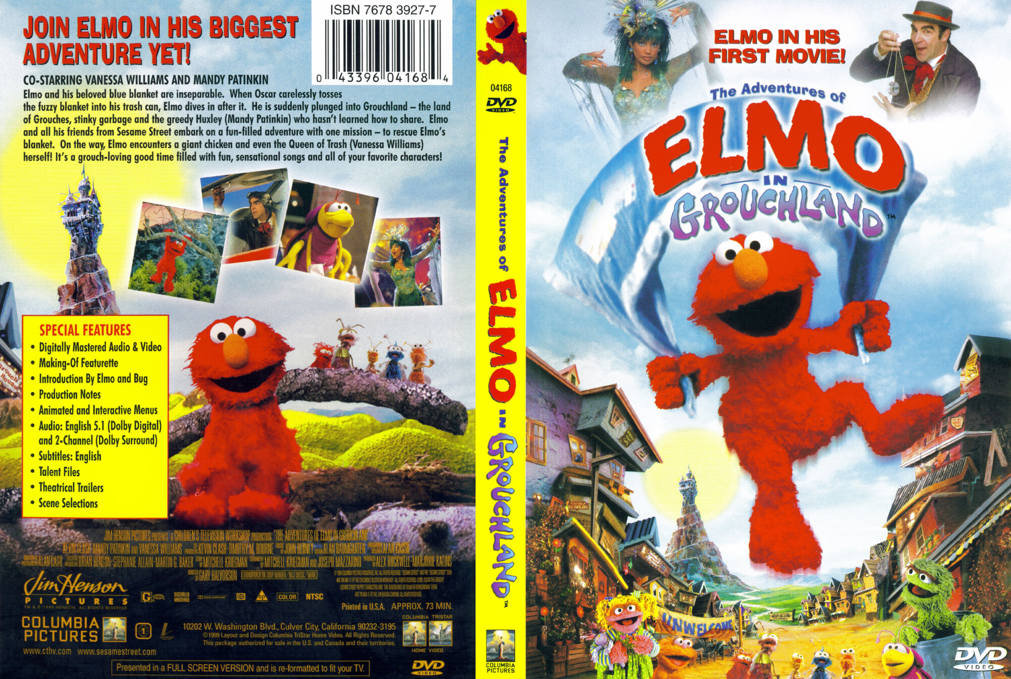 The Adventures of Elmo in Grouchland | DVD Database | Fandom