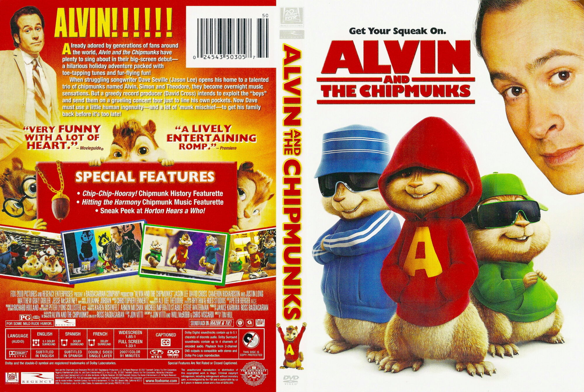 Alvin and the Chipmunks | DVD Database | FANDOM powered by Wikia