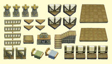 Resin Medieval Building Expansion Set