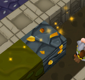 Flickering gold
