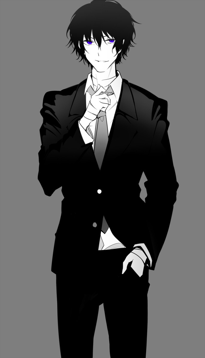 Featured image of post Anime Man In Black Suit A warm welcome to our newest user