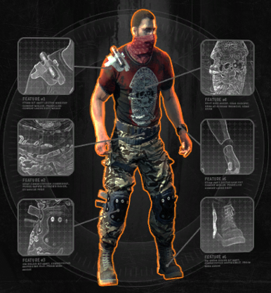 dying light codes for outfits