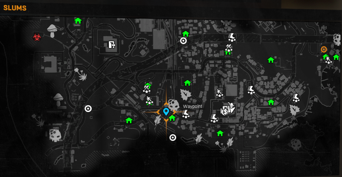 dying light the following gun locations