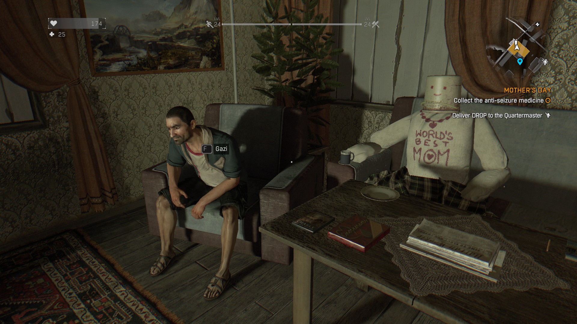 Get The Charly Tape For Gazi Mothers Day Dying Light Walkthrough Neoseeker Oliver Abbott