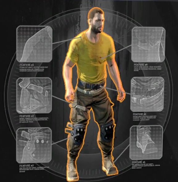 fresh clothes dying light